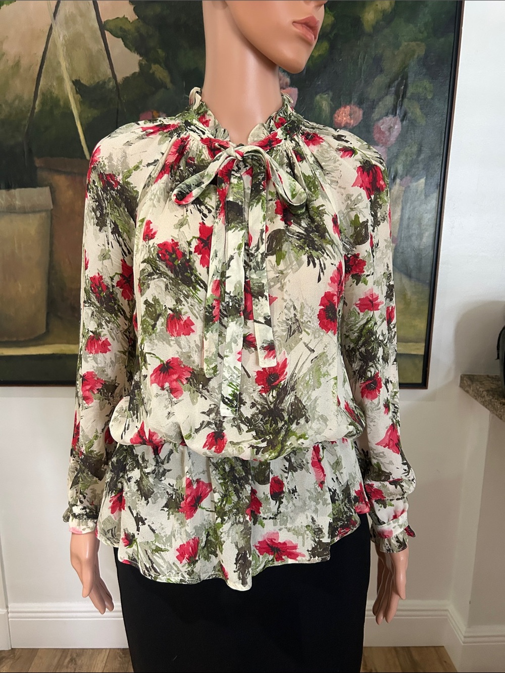 Elizabeth and James floral blouse